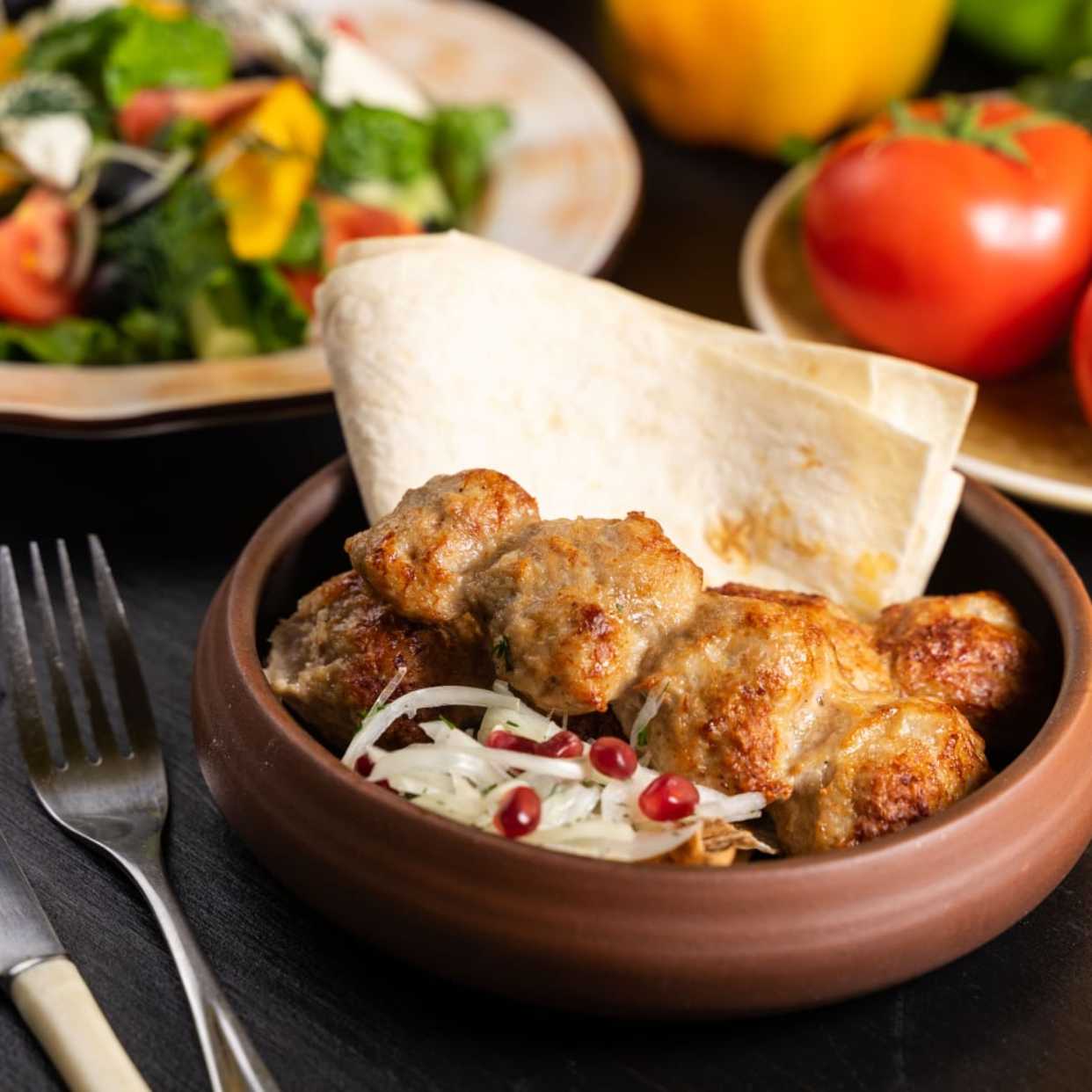 Люля кебаб с курицей